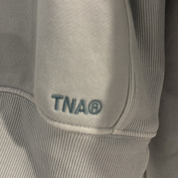 Aritzia TNA Sweatfleece Cozy Fleece Sweatshirt S - Picture 4 of 5